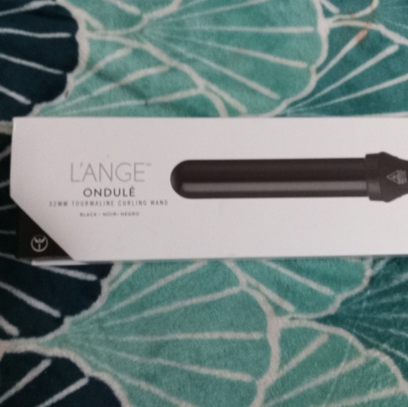 SOLD  L'ANGE curling wand black - Picture 1 of 2
